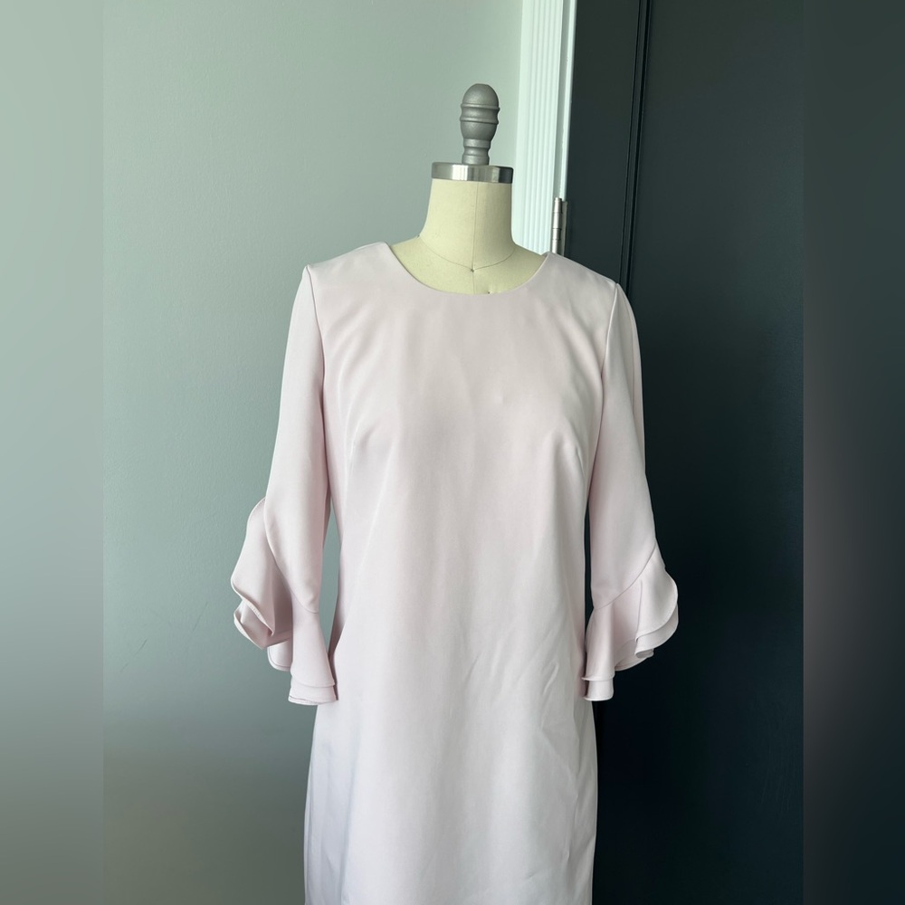 MILLY Fernanda Ruffle Sleeve Dress